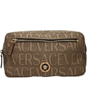 Versace Bags And Pouches/ Fabric - Brown