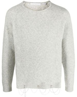 Random Identities Pullover Mit Kettendetail - Weiß