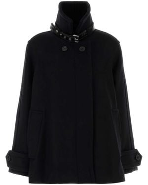 Lanvin Wool Coat - Black