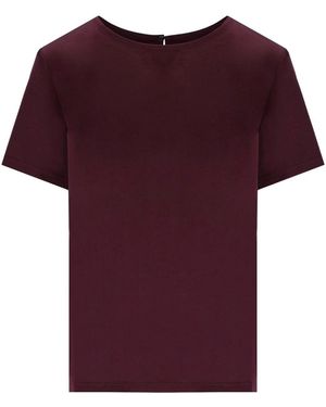 Weekend by Maxmara Zona Burgundy Blouse - Purple