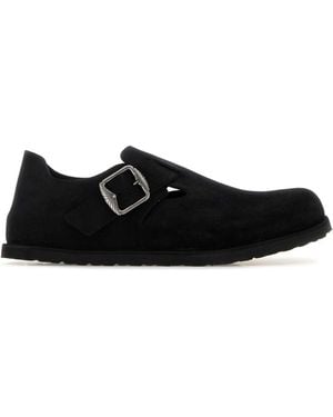 BIRKENSTOCK 1774 X BECOMES BERLIN Suede London Loafers - Black