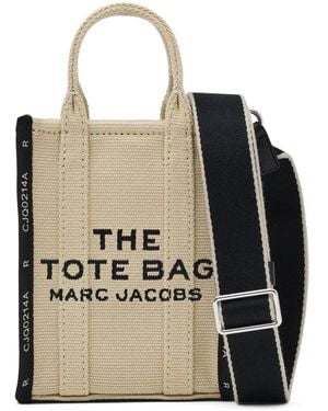 Marc Jacobs The Crosbody Tote Canvas Tote Bag - Naturel