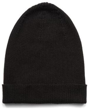 Rick Owens Bonnet côtelé - Noir