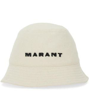 Isabel Marant Haley Bucket Hat - Natural