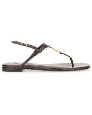 Fendi Sandal "Ffold" - Natural