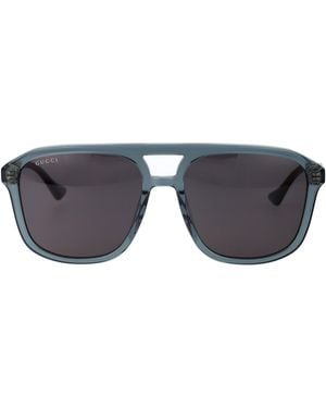 Gucci Occhiali Da Sole Gg1494 Aviator Gg1494 S 003 - Blu