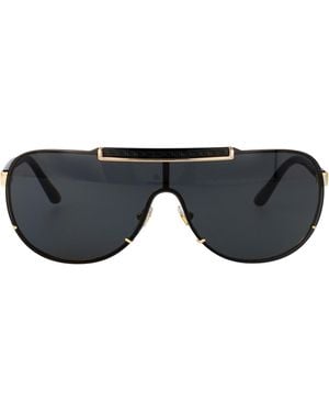 Versace Metal Sunglasses - Black