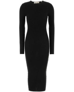 Fear Of God Rib Long Sleeve Dress - Black