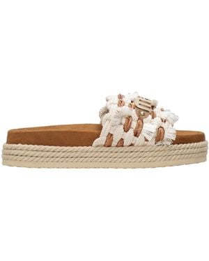 Mou Sandalias Beige - Blanco