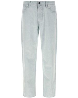 Stone Island Denim Cotton Jeans - Blue