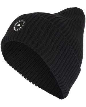 adidas By Stella McCartney Cotton Blend Beanie - Black