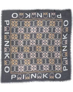 Pinko Scarves & Silk Scarves - Gray
