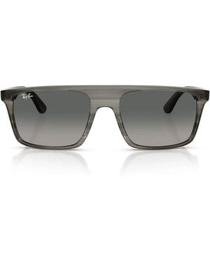 Ray-Ban Zonnebril Rb2222 143871 Striato Grijs/grijs Verloop, Unisex