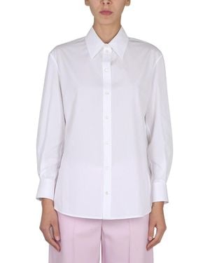McQueen Oversized Shirt - White