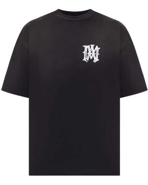 Amiri Hollywood Crew Neck T Shirt - Black