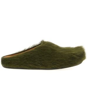 Marni 'fussbett' Sabots - Groen