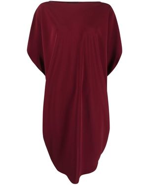 Gianluca Capannolo Celia Minikleid Mit U-Boot-Ausschnitt - Rot