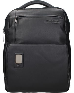 Piquadro Backpacks And Waist Bags Leather - Black