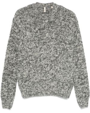 sunflower Sonnenblumen -Wandpullover - Grau