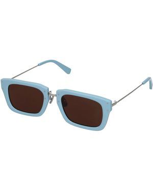 Jacquemus Quadratische Rahmen-Sonnenbrille - Weiß