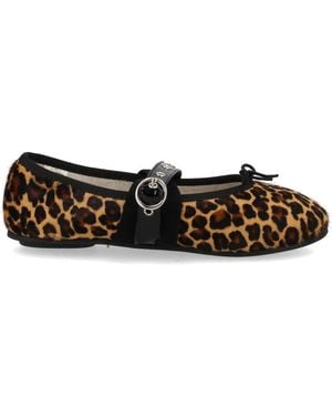 Repetto Calfskin Flats - Multicolor