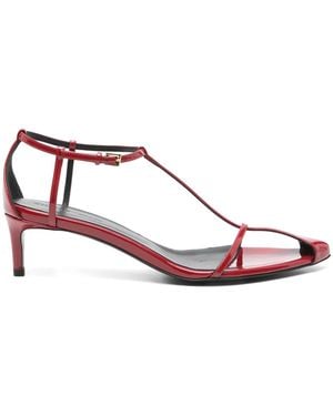 KHAITE Bella T-Strap Sandal 45 - Pink
