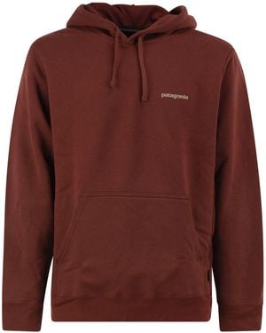 Patagonia Cotton Blend Hoodie - Brown