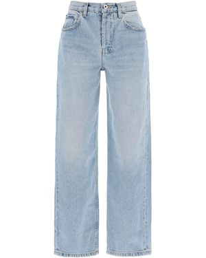 Interior Remy Wide Leg Jeans - Blue