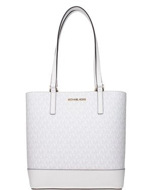 Michael Kors Handbags Kelli/Aluminium Fabric And Other Clothing - White