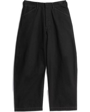 Lemaire Maxi-Arbeitshose - Schwarz