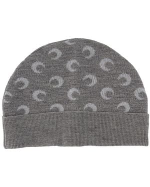 Marine Serre Beanies - Grijs
