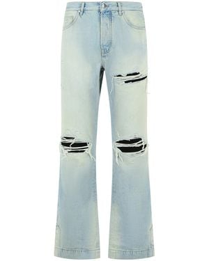Amiri Gerades Jeans - Blau