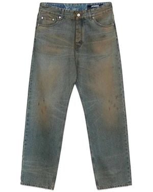 Jacquemus Berger De Nîmes Versleten Jeans - Grijs