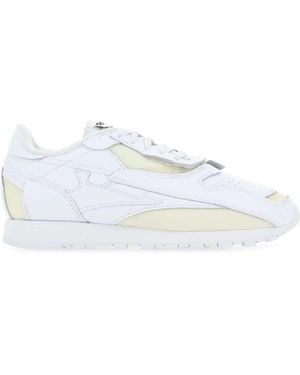 Reebok Leather And Fabric Project 0 Cl Memory Of V2 Trainers - White