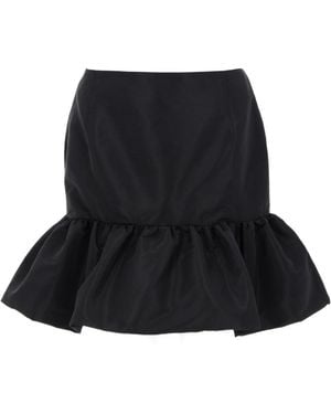 Nina Ricci Mini Gonna "peplum" - Black