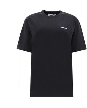 Ambush Baumwoll-Logo T-Shirt - Schwarz