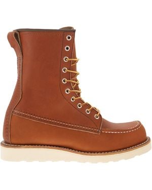 Red Wing Classic MOC High Leder Schnürstiefel - Braun