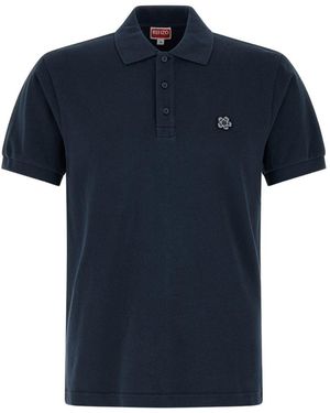KENZO Boke Blumen-T-Shirt aus Baumwolle - Blau