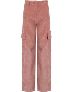 Essentiel Antwerp Gazou Cargo Trousers - Pink