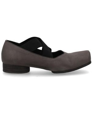 Uma Wang Luxurious Leather Flats For - White