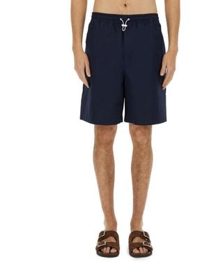 Gucci Poplin Shorts - Blue