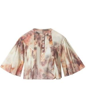 Isabel Marant Cotton T-Shirt - Pink