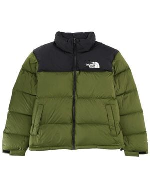 The North Face Colour Block Mock Collar Jacket - Green