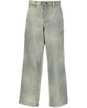 Objects IV Life Oggetti Iv Vita "Largo" Jeans - Grigio