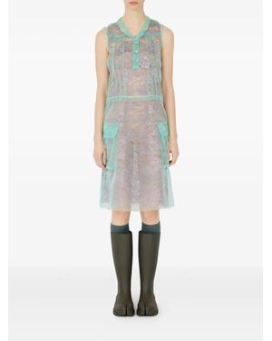 Maison Margiela Midikleid - Weiß