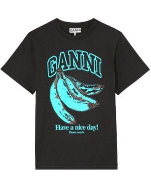 Ganni T-Shirt - Black