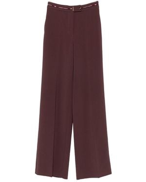 Elisabetta Franchi Trousers - Purple