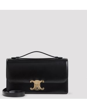 Celine Triomphe Medium Folio - Schwarz