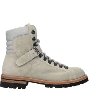 Eleventy Eleven Suede Boots - Grey