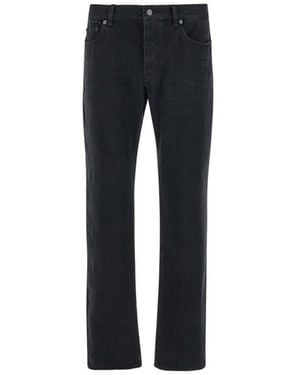 Saint Laurent Slim Fit Denim Jeans - Azul